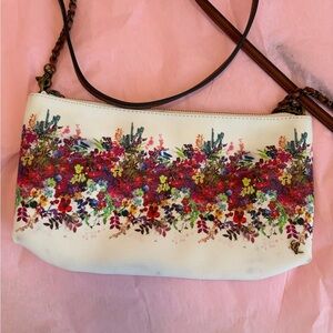 Elliott Lucca Multicolor Floral Crossbody Bag